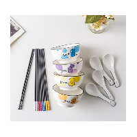 20ZQ85度C208型-菲米-简臻 陶瓷分餐具套装