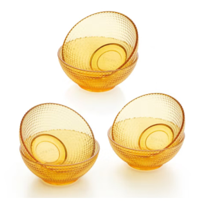 22ZQ85度C318型-康宁-琥珀色餐具6件组